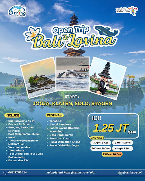 Open Trip Bali Lovina