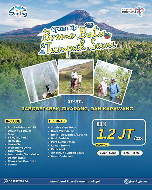 Open Trip Bromo Batu Tumpak Sewu