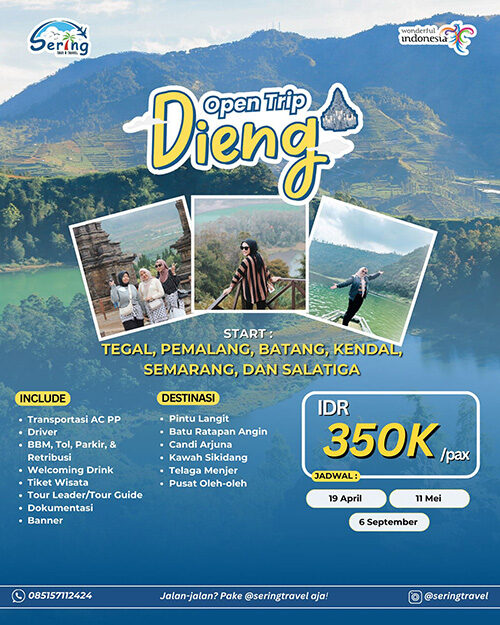 Open Trip Dieng